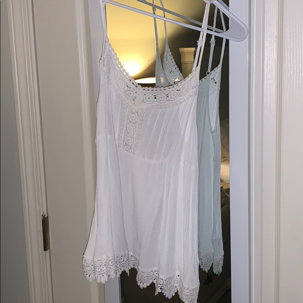 White lace Cami! Size small and flowy